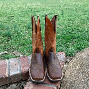 Ariat Tombstone Mens Western Boots style 10014023 Distressed Brown Sz 13D